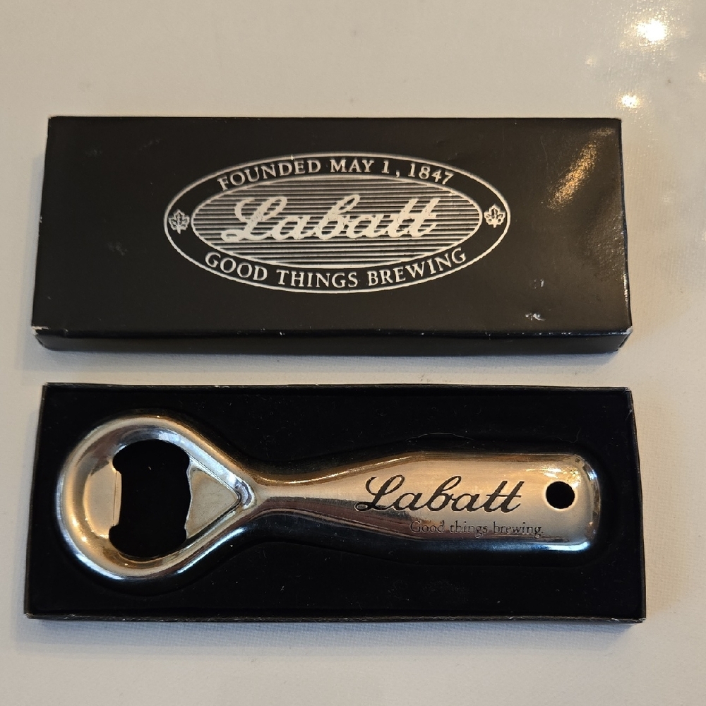 Vintage Labatt Special Edition Bottle Opener boxed Labatt's